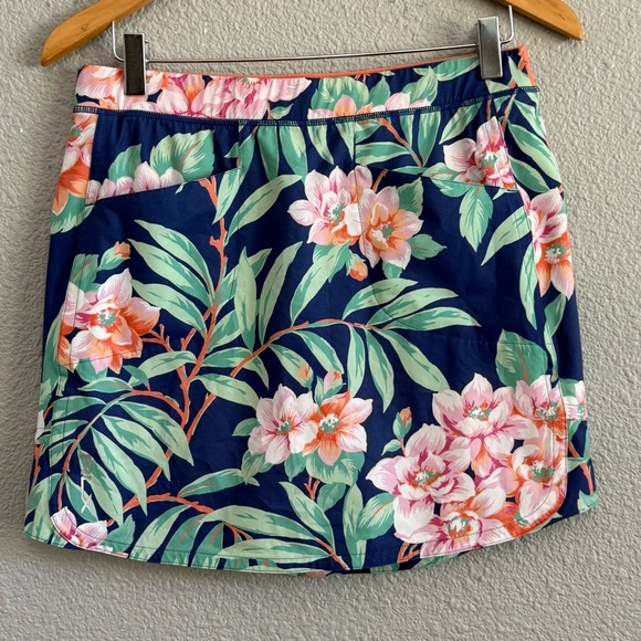 RLX Ralph Lauren Floral Stretch Golf Skort Size Small EUC - Picture 1 of 7